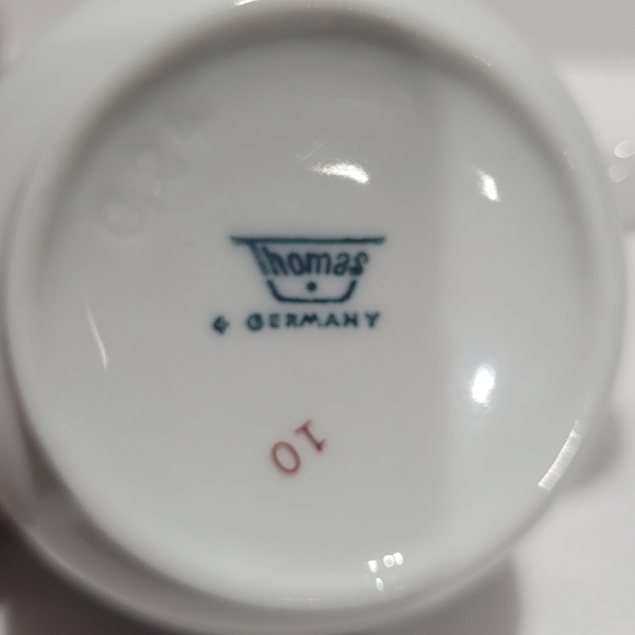 WP Thomas Rosenthal single cup black orange stripe Made in Germany - Picture 8 of 13